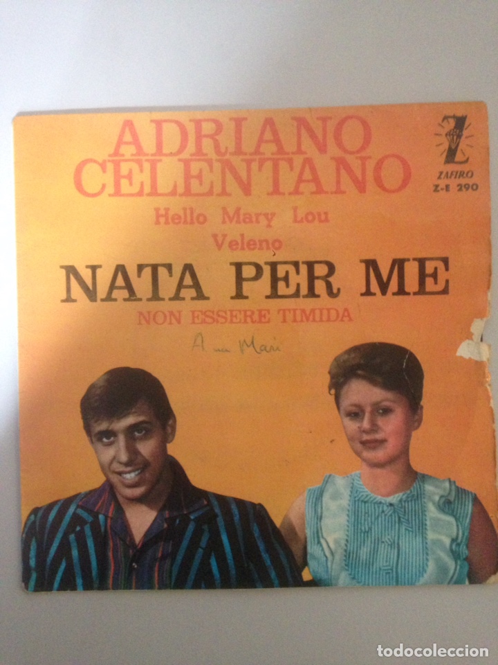 Discos de vinilo: NATA PER ME - ADRIANO CELENTANO - Foto 1
