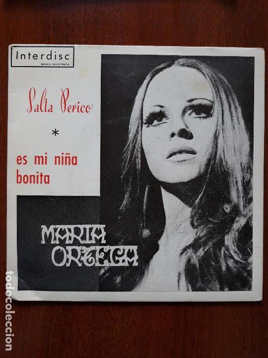 Vinyl-Schallplatten: Mar&iacute;a ortega- salta perico +1- single interdisc 1972