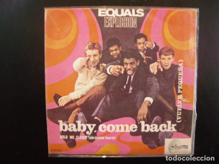 Discos de vinilo: THE EQUALS- BABY COME BACK. SINGLE. MINT. - Foto 1