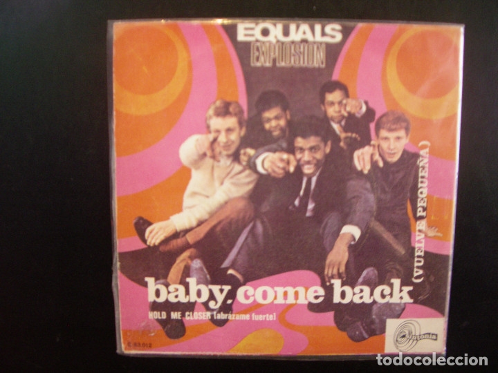Discos de vinilo: THE EQUALS- BABY COME BACK. SINGLE. MINT. - Foto 2