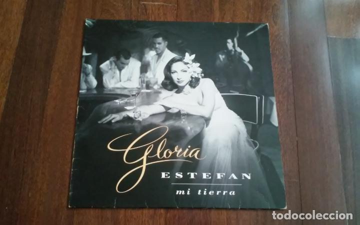 Discos de vinilo: Gloria estefan-mi tierra.lp - Foto 1