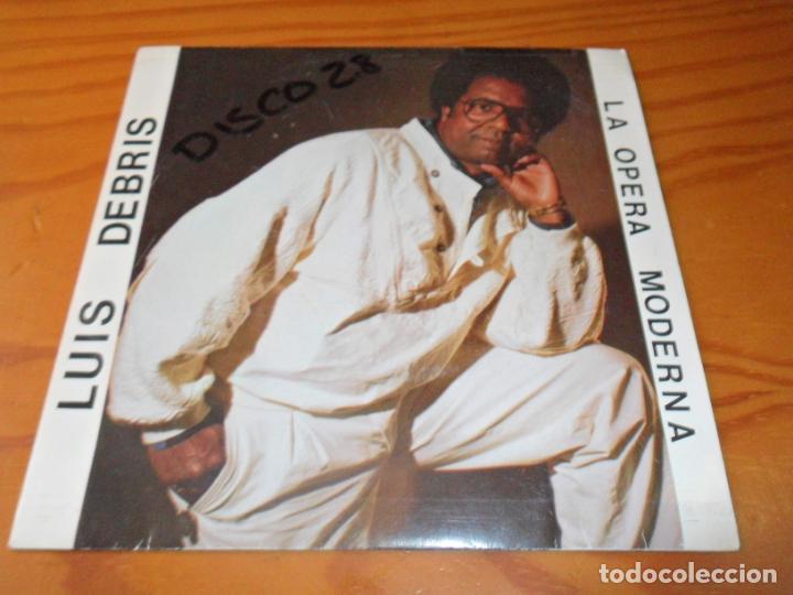 Discos de vinilo: LUIS DEBRIS, LA OPERA MODERNA - LA DONNA E MOBILE/ ELIXIR DE AMOR - FIRMADO - - Foto 1