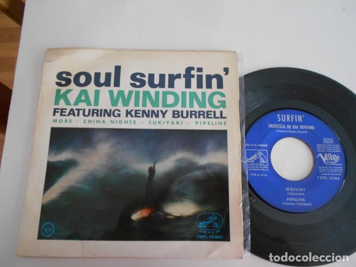 Discos de vinilo: KAI WINDING-EP SOUL SURFIN - Foto 1