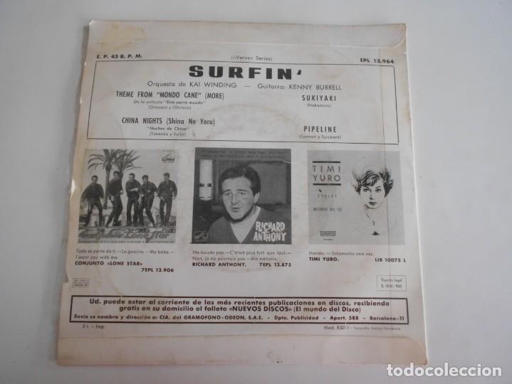 Discos de vinilo: KAI WINDING-EP SOUL SURFIN - Foto 2