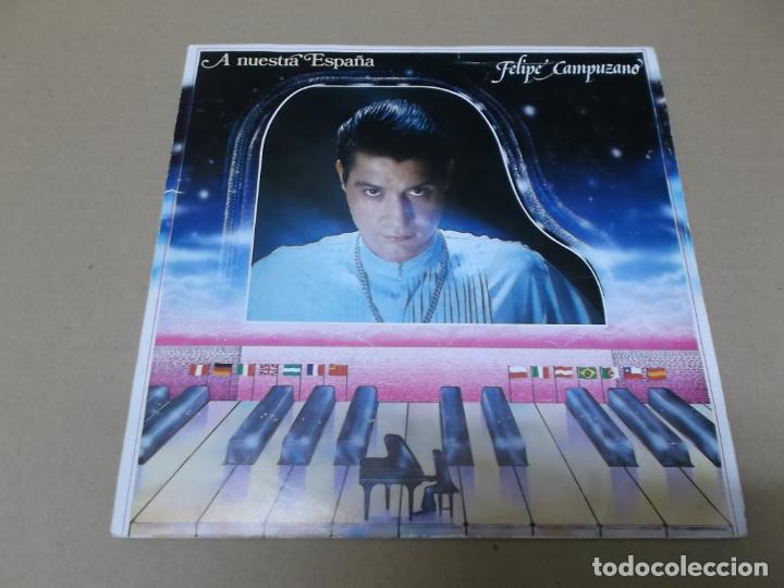 Discos de vinilo: FELIPE CAMPUZANO (SN) A NUESTRA ESPA&Ntilde;A A&Ntilde;O 1982 - Foto 1