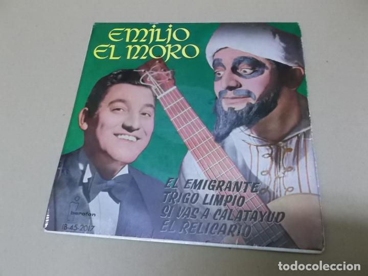 Discos de vinilo: EMILIO EL MORO (EP) EL EMIGRANTE A&Ntilde;O 1961 - Foto 1