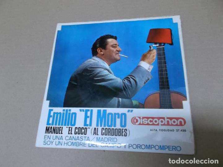 Discos de vinilo: EMILIO EL MORO (EP) MANUEL EL COCO A&Ntilde;O 1965 - Foto 1