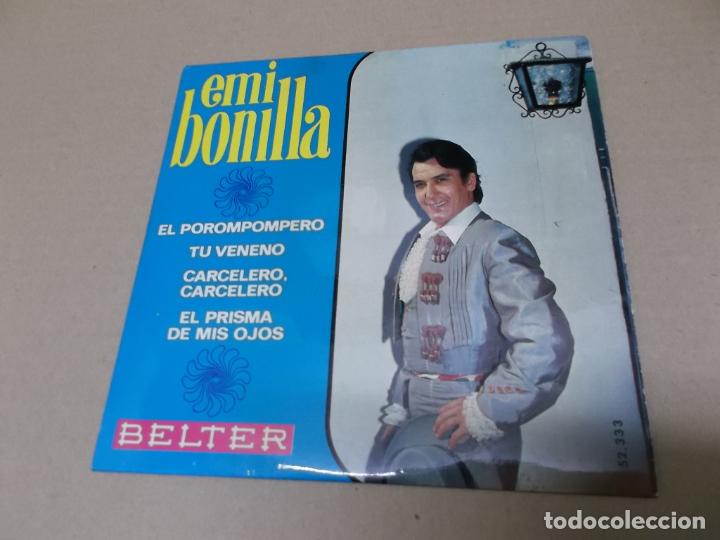 Disques de vinyle: EMI BONILLA (EP) EL POROMPOMPERO A&Ntilde;O 1969