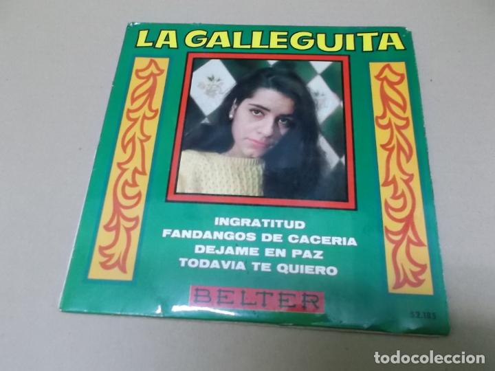 Disques de vinyle: LA GALLEGUITA (EP) INGRATITUD A&Ntilde;O 1968