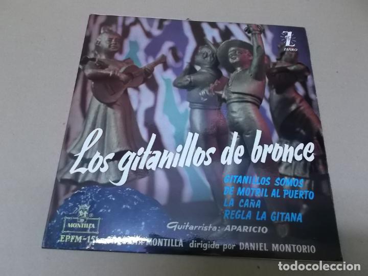 Disques de vinyle: LOS GITANILLOS DE BRONCE (EP) GITANILLOS SOMOS A&Ntilde;O 1960