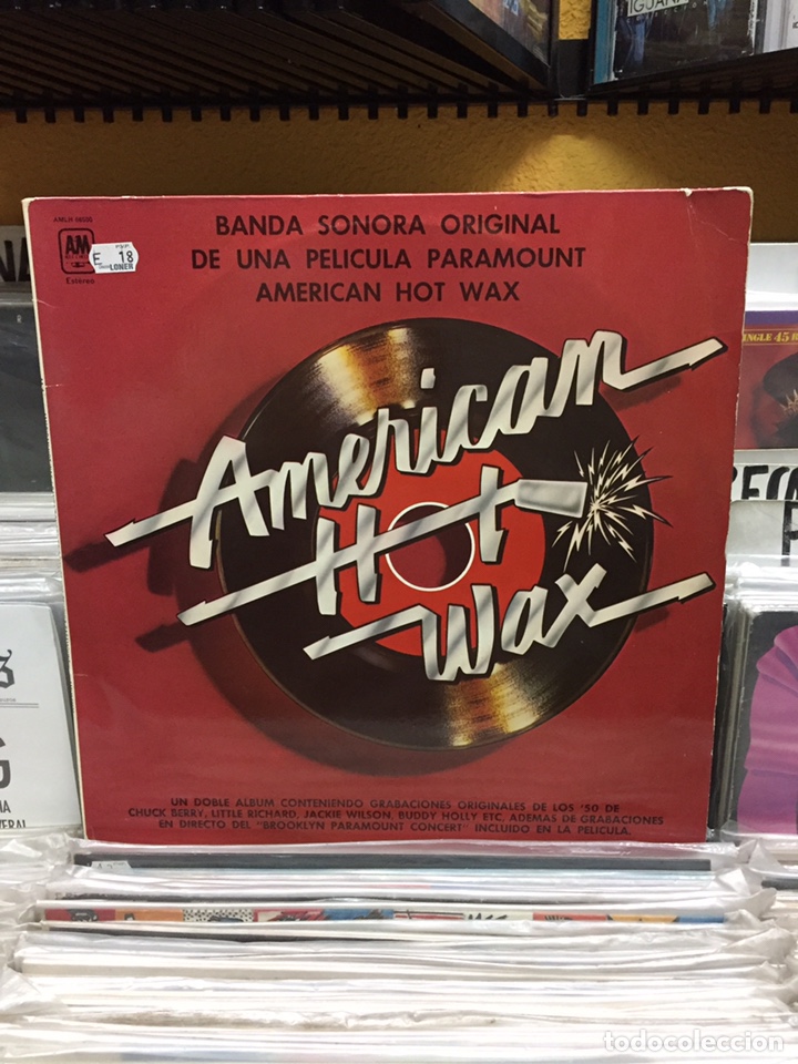 Discos de vinilo: American Hot Wax. Banda Sonora Original de la Pel&iacute;cula - Foto 1
