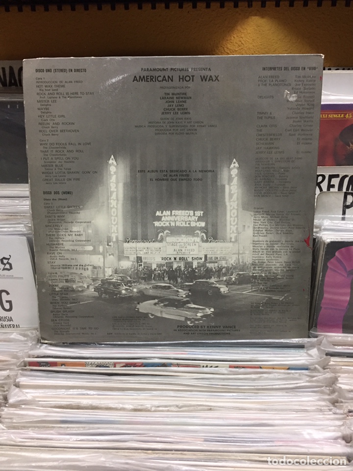 Discos de vinilo: American Hot Wax. Banda Sonora Original de la Pel&iacute;cula - Foto 2