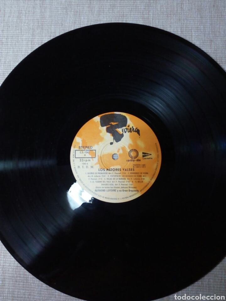Discos de vinilo: LOS MEJORES VALSES - Foto 4