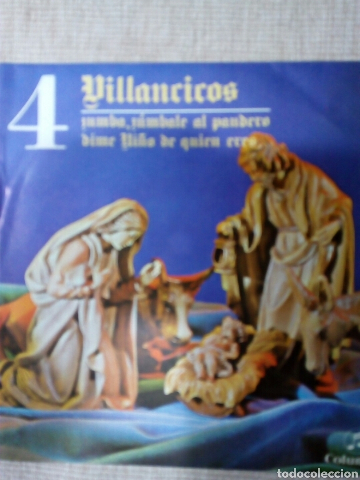 Discos de vinilo: 4 VILLANCICOS 45 RPM - Foto 1
