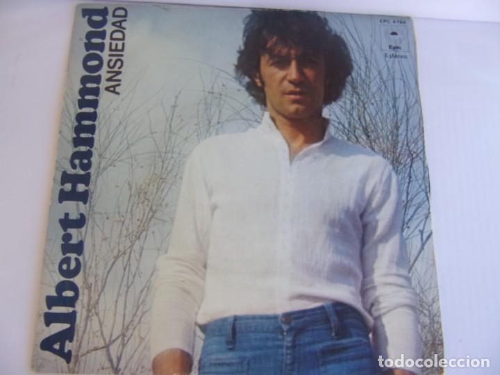 Discos de vinilo: ALBERT HAMMOND -Ansiedad-1976  CBS - Foto 1