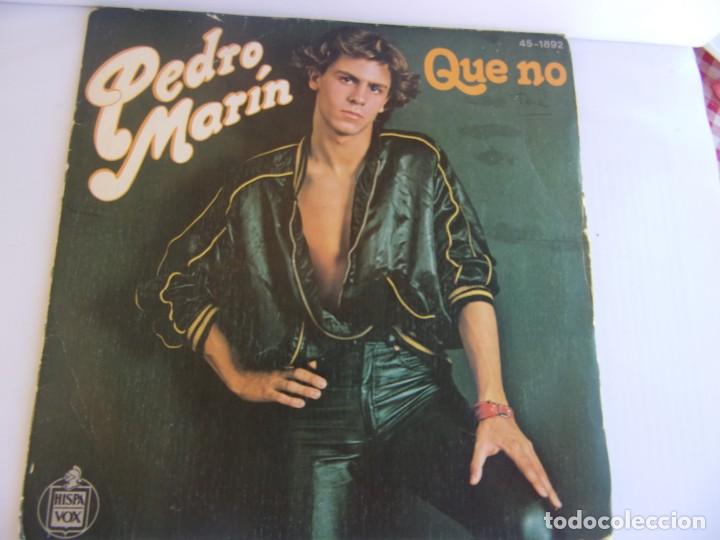 Discos de vinilo: PEDRO MARIN - Que no - 1979 HISPAVOX - Foto 1
