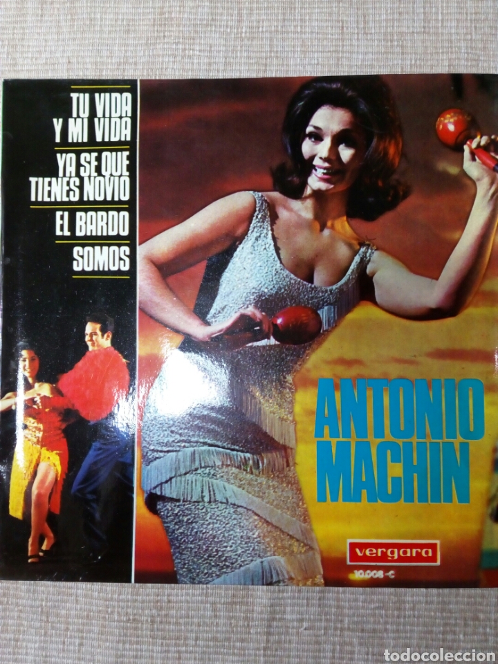 Discos de vinilo: ANTONIO MACHIN 45 RPM - Foto 1