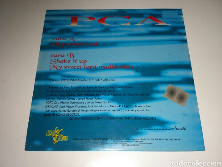 Discos de vinilo: PCA - My Sweet Lord - Foto 2