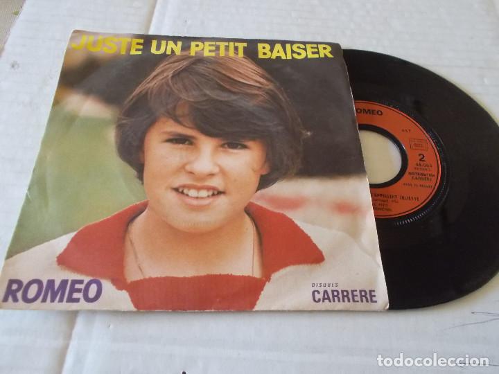 Discos de vinilo: ROMEO. JUSTE UN PETIT BAISER - Foto 1