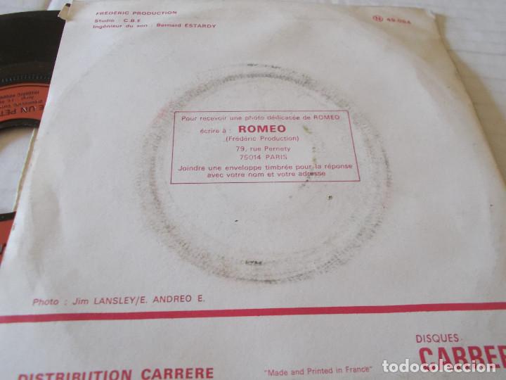 Discos de vinilo: ROMEO. JUSTE UN PETIT BAISER - Foto 2
