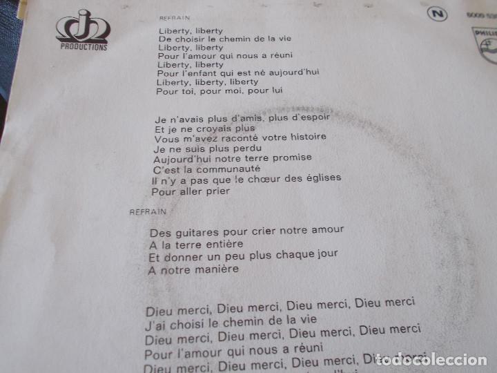 Discos de vinilo: LIBERTY. LES ENFANTS DE DIEU - Foto 2