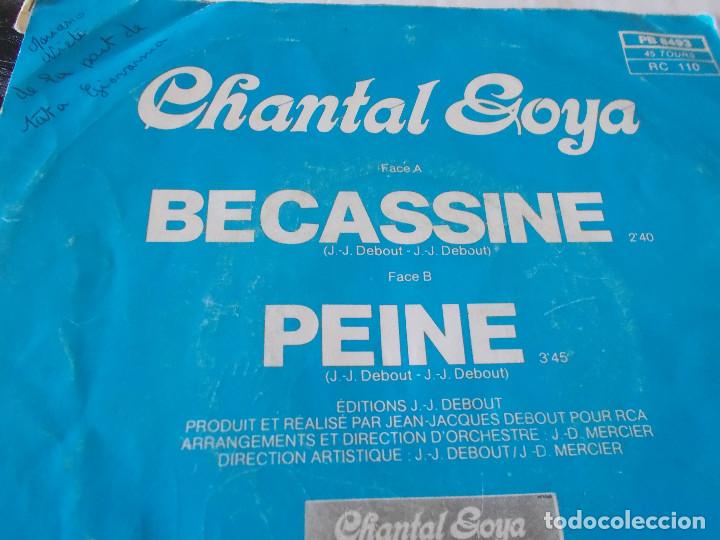 Discos de vinilo: CHANTAL GOYA. BECASSINE. - Foto 2