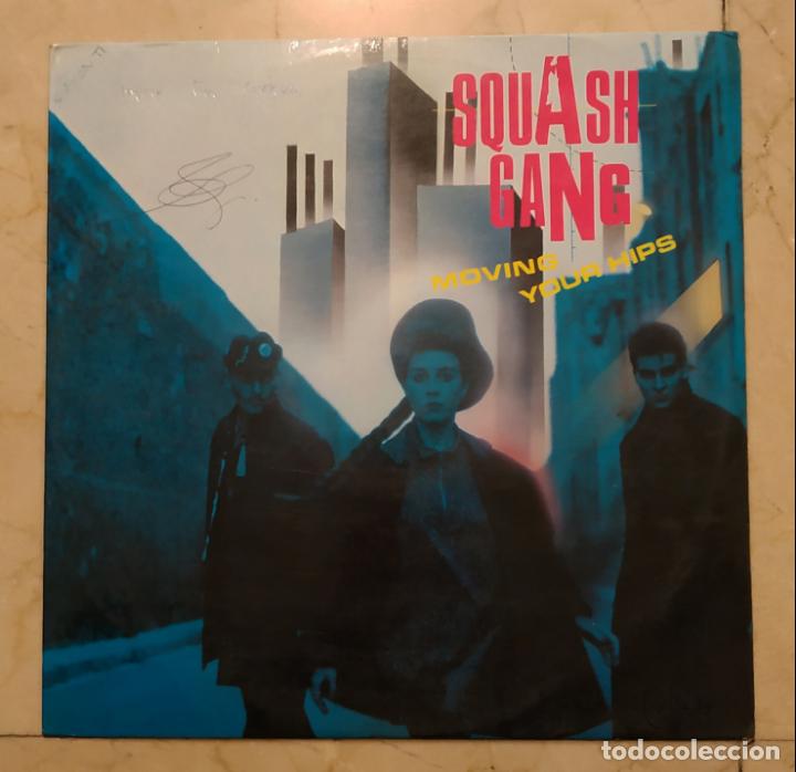 Discos de vinilo: MAXI SINGLE SQUASH GANG - MOVING YOUR HIPS - SONIC 1987 - Foto 1