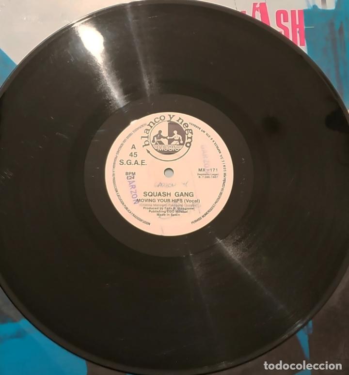 Discos de vinilo: MAXI SINGLE SQUASH GANG - MOVING YOUR HIPS - SONIC 1987 - Foto 3