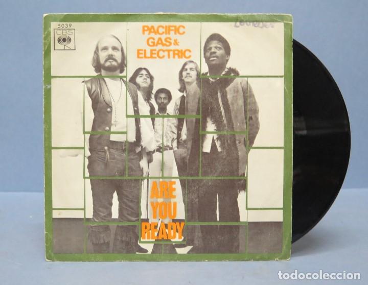 Discos de vinilo: SINGLE. PACIFIC GAS & ELECTRIC. ARE YOU READY? - Foto 1