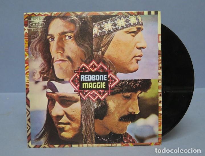 Discos de vinilo: SINGLE. REDBONE. MAGGIE - Foto 1