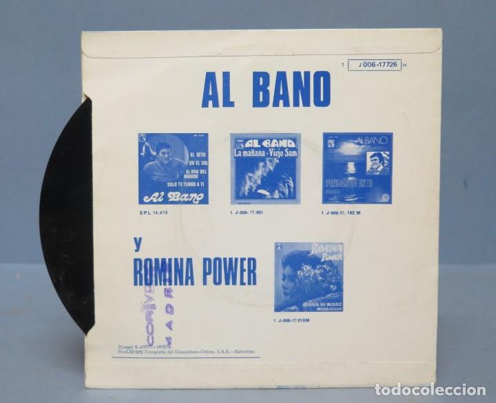 Discos de vinilo: SINGLE. AL BANO. SU CARA SU SONRISA - Foto 2