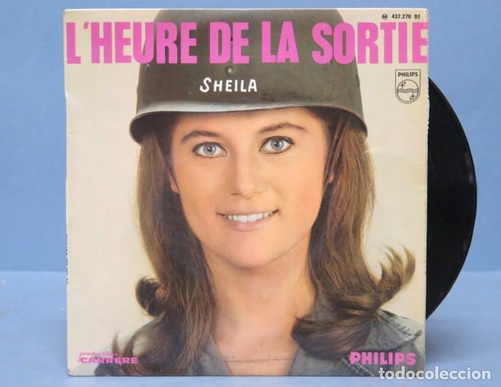 Discos de vinilo: EP. SHEILA. L&acute;HORE DE LA SORTIE - Foto 1