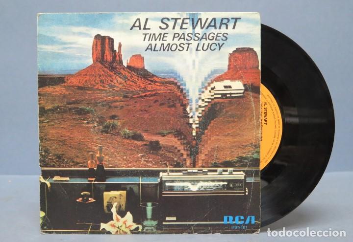 Discos de vinilo: SINGLE. AL STEWART. TIME PASSAGES - Foto 1