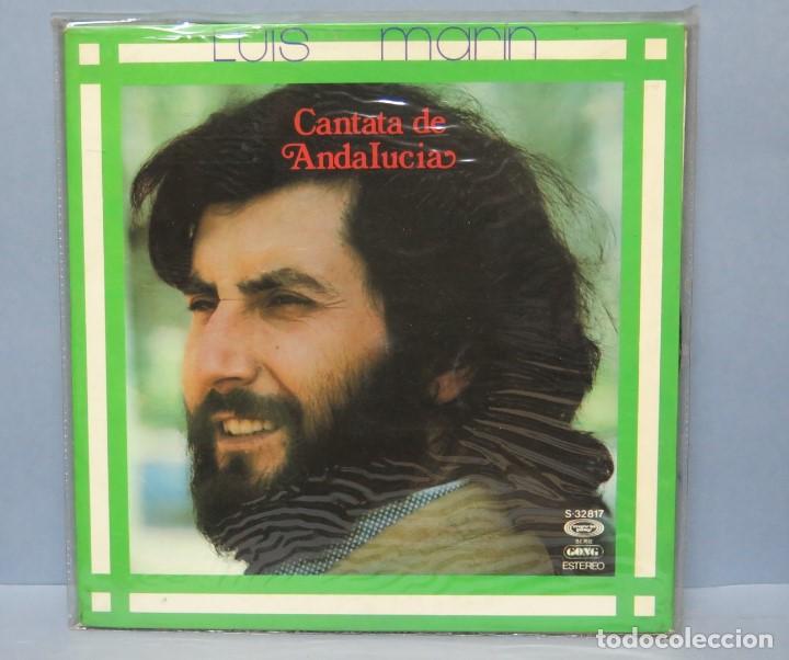 Discos de vinilo: LP. CANTATA A ANDALUCIA. LUIS MARIN - Foto 1
