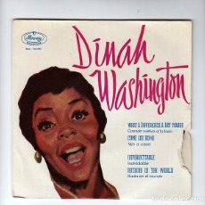 Discos de vinilo: DINAH WASHINGTON: DISCO EXCELENTE- MERCURY 1959- PORTADA CON DETALLE-SOUL BLACK MUSIC OPORTUNIDAD. Lote 139477418