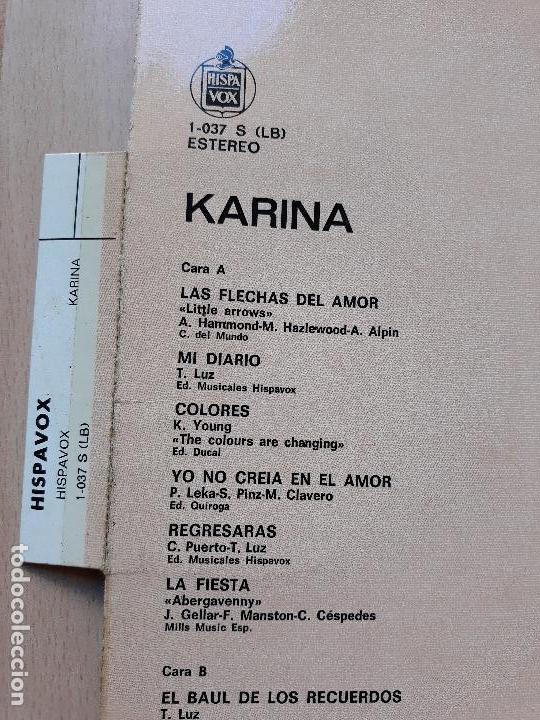 Discos de vinilo: Karina- lp hispavox 1978 - Foto 3
