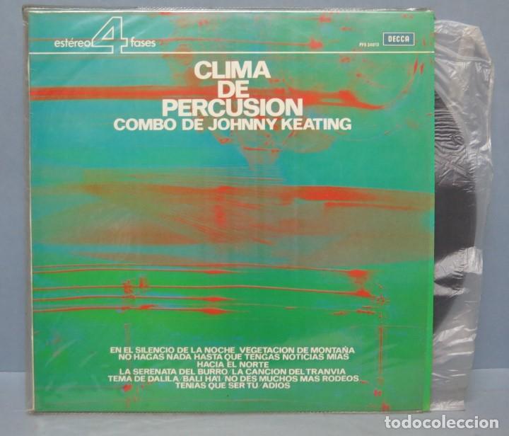 Discos de vinilo: LP. CLIMA DE PERCUSION. COMBO DE JOHNNY KEATING - Foto 1
