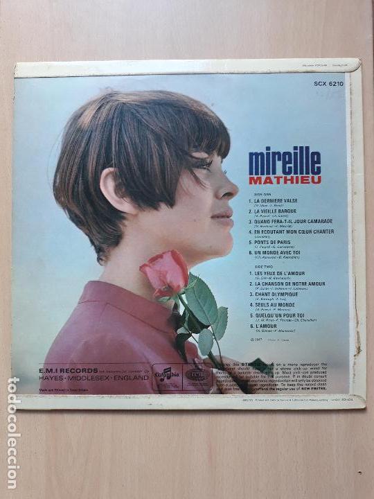 Discos de vinilo: Mireille mathieu- lp EMI 1967 england - Foto 2