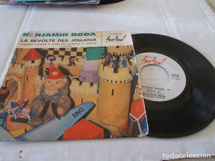 Discos de vinilo: BENJAMIN BODA- LA REVOLTE DES JOUJOUX - Foto 1