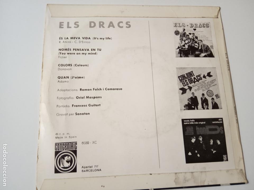 Discos de vinilo: ELS DRACS- ES LA MEVA VIDA - EP 1964- VINILO EXC. ESTADO. - Foto 2 - 139541550