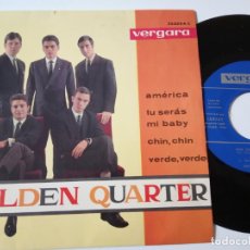 Discos de vinilo: GOLDEN QUARTER- AMERICA - EP 1964- VINILO COMO NUEVO.