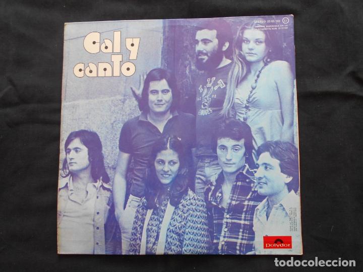Discos de vinilo: CAL Y CANTO // DOBLE PORTADA - Foto 2