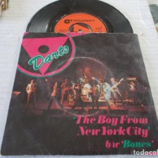 Discos de vinilo: DARTS. THE BOY FROM NEU YORK CITY.. Lote 139545002