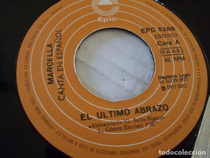 Discos de vinilo: MARCELLA. EL ULTIMO ABRAZO, CANTA EN ESPA&Ntilde;OL - Foto 3