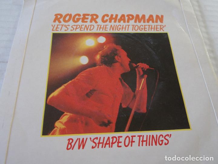 Discos de vinilo: ROGER CHAPMAN. LET&acute;S SPEND THE NIGHT TOGETHER - Foto 2