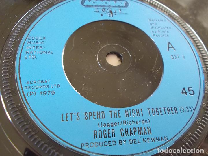 Discos de vinilo: ROGER CHAPMAN. LET&acute;S SPEND THE NIGHT TOGETHER - Foto 3