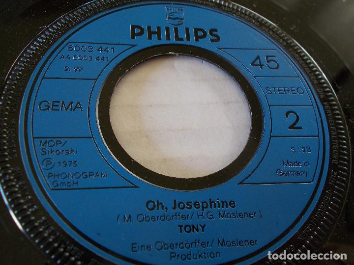 Discos de vinilo: TONY. KOMM MAL RAUS RENATE - Foto 2