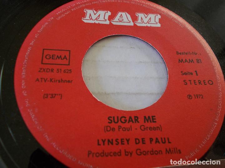 Discos de vinilo: LYNSEY DE PAUL. SUGAR ME. - Foto 2