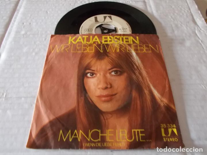Discos de vinilo: KATJA EBSTEIN. WIR LEBEN WIR LIEBEN - Foto 1