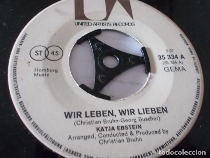 Discos de vinilo: KATJA EBSTEIN. WIR LEBEN WIR LIEBEN - Foto 2